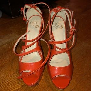 Colin stuart orange heels